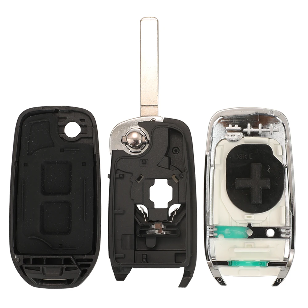 For Renault 2 button flip Key Shell for Renault Dacia Logan