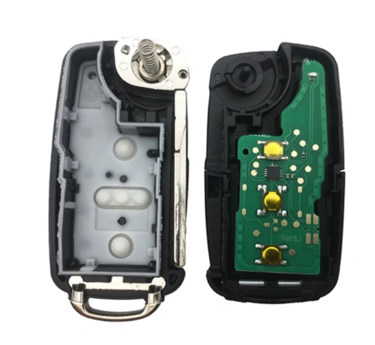 For VW 3 button remote key 433mhz with id48 chip FFCID 5K0837202AD