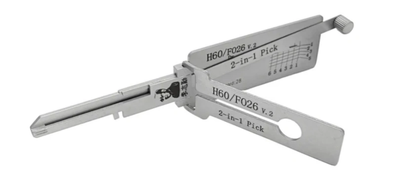 Original LISHI 2 IN 1 H60 / FO26 Pick and Decoder For Ford