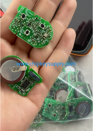 Original PCB+Aftermarket key shell for Ford Transit 2006-2014 3 button 433MHZ blue remote key with 4D63 Chip FCCID:6C1T 15K601 AG