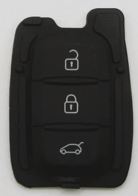 For Renault  2 or 3 Buttons key pad rubber