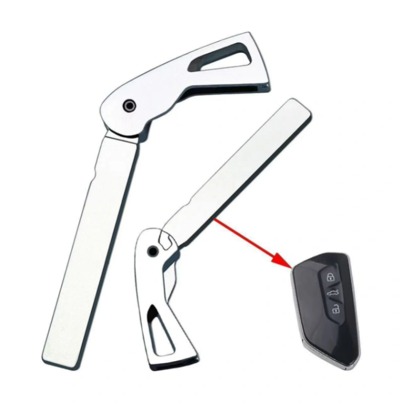 For VW Insert Smart Remote Emergency Key Blade