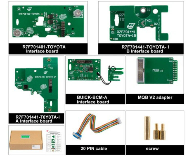 Yanhua ACDP Toyota R7F714xx ODO/Buick BCM (NEC3558) Mileage Correction Module 35 With License A002
