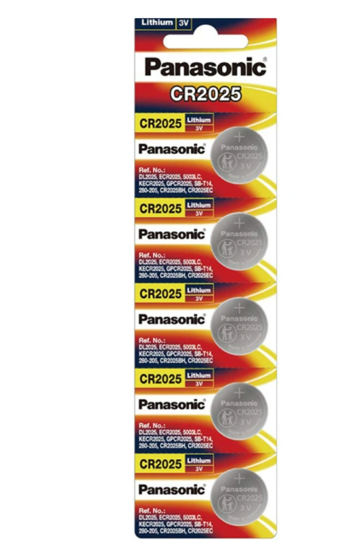 Panasonic CR2025 2025 /  CR2032 2032 Lithium Coin Cell Button Battery,only sent by Epackage