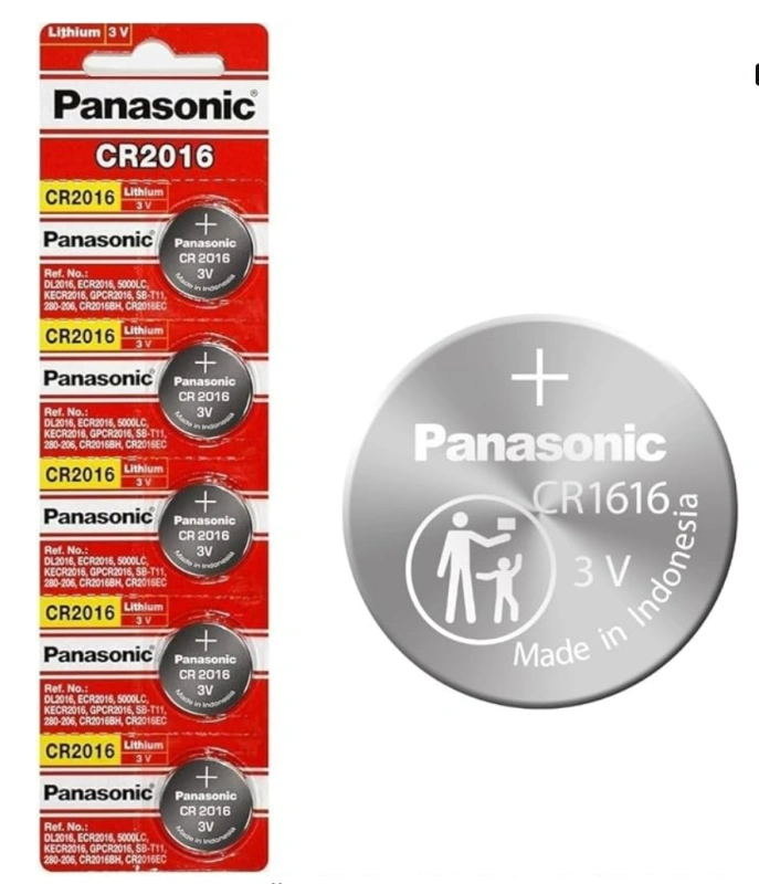 Panasonic CR2025 2025 /  CR2032 2032 /CR1616 1616 Lithium Coin Cell Button Battery,5pcs/lot, need to sent by battery special shipping way