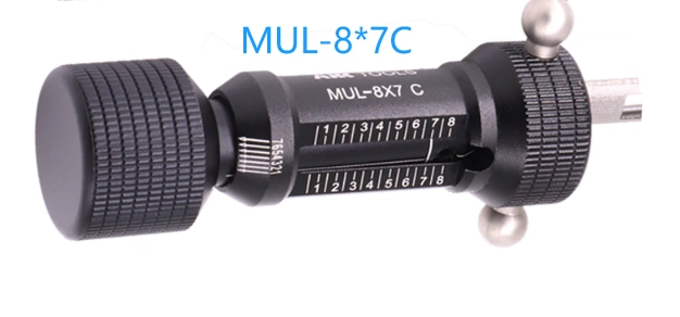 AKK Tools MUL-5 PINS MUL-7X7 MUL-8X7 MUL-8X7C Flat Key Tool 7 Pin 8 Pin 8-Bead 7-Bead Locksmith Tools