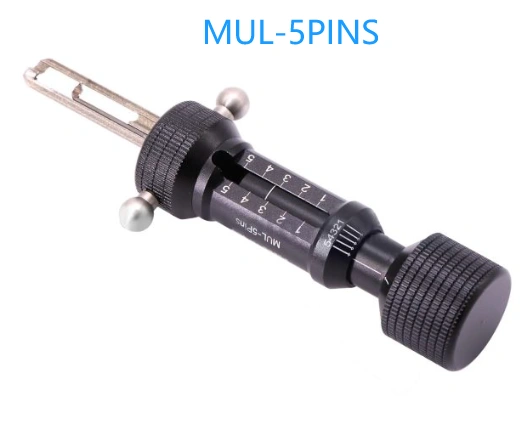 AKK Tools MUL-5 PINS MUL-7X7 MUL-8X7 MUL-8X7C Flat Key Tool 7 Pin 8 Pin 8-Bead 7-Bead Locksmith Tools