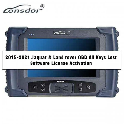 2015-2021 Jaguar & Land rover 0BD All Keys LostSoftware License Activation for K518 PRO