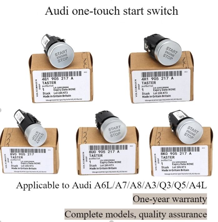 Applicable to Audi a6LA4LQ3Q5A3A8L one-button start-pause switch