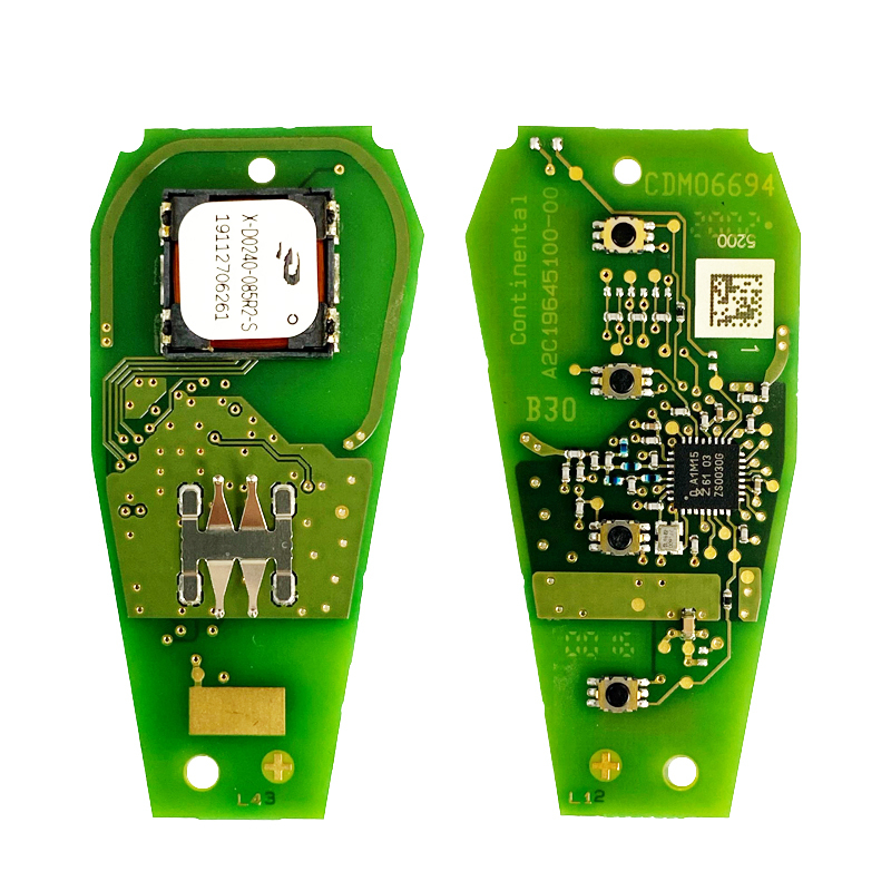 Original Geely 4 Button Smart key 4A chip 434mhz