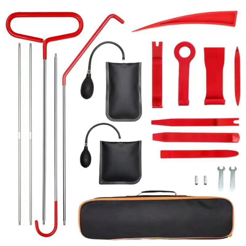 Auto repair door tool kit