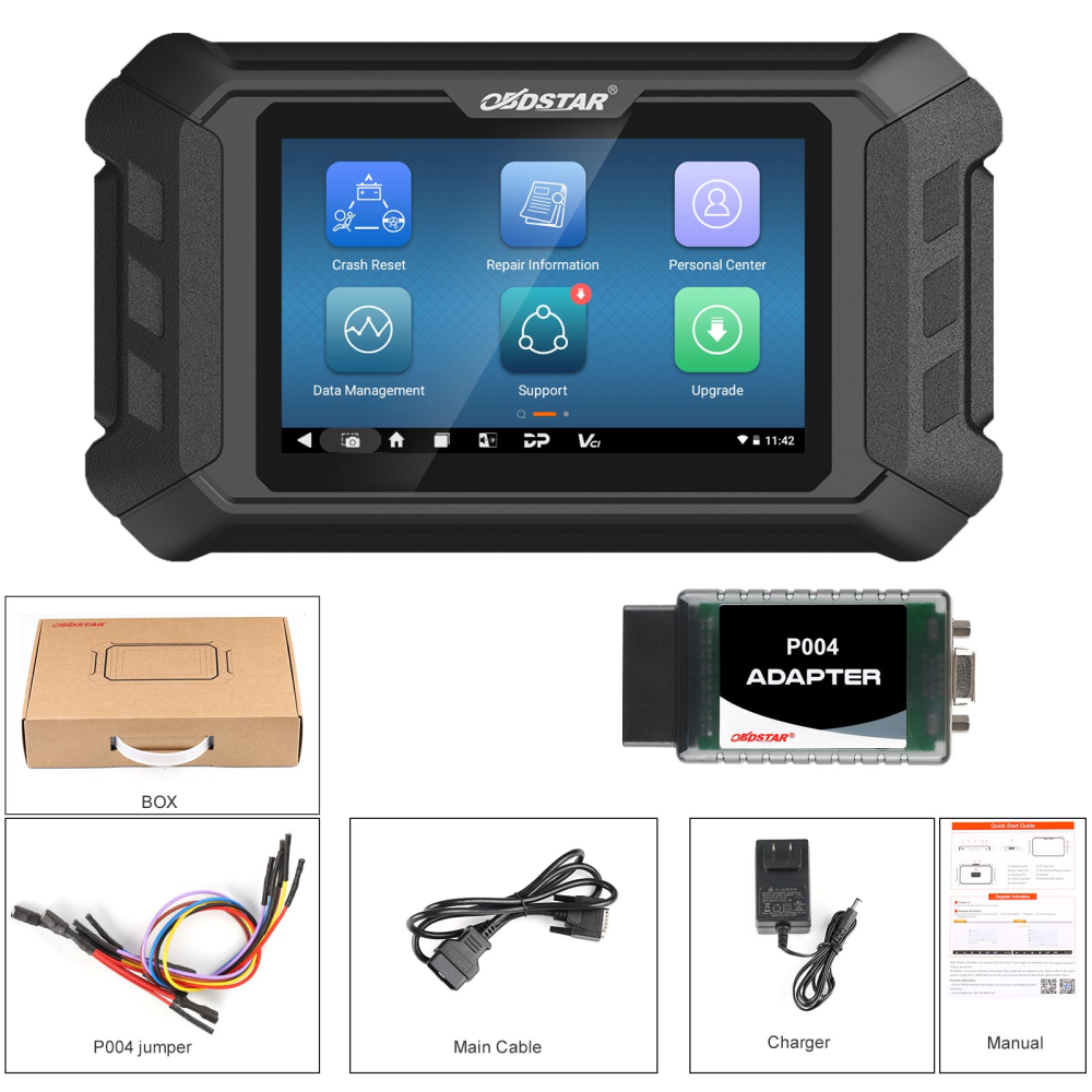 OBDSTAR P50 Airbag Reset Tool + PIN CODE+ Authorization for Cluster Calibration/Oil Light Reset Function