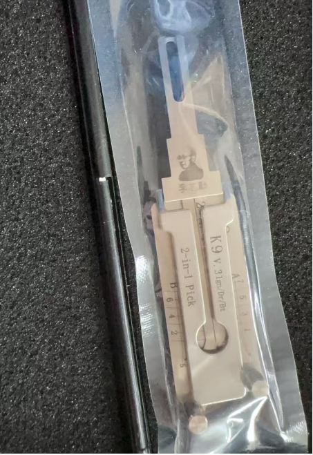 Original LISHI 2 in 1 K9 V.3 Lock Pick and Decoder tool for kia