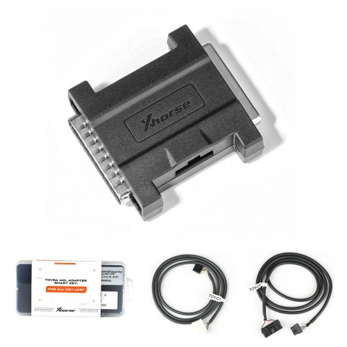 Xhorse XDBASK XD8ASKGL for Toyota 8A Smart Key Adapter for All Key Lost work with Key Tool Plus, No Need PIN Code Support all key lost, add key 