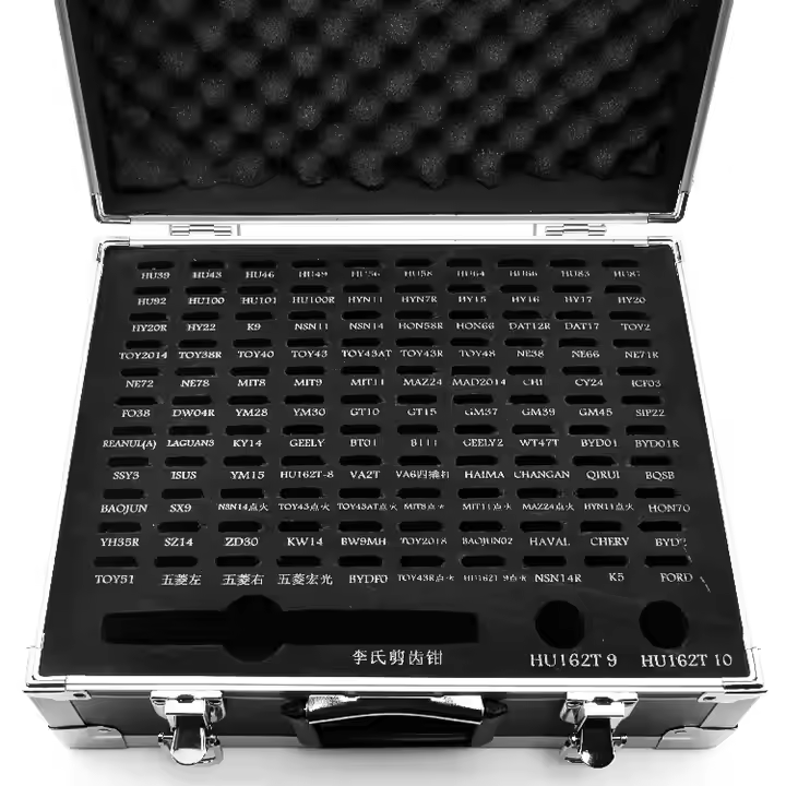 Only suitcase for Original LISHI tool 72/102/112 PCS 2 in 1 Lock Pick and Decoder