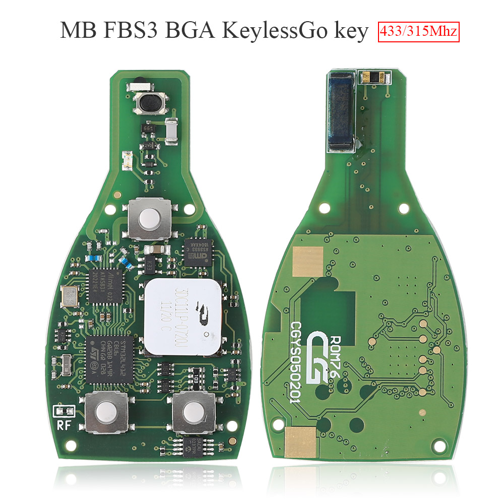 Original CGDI MB FBS3 PCB BGA KeylessGo Key for W164 W166 W216 W221 W251 Working with VVDI/ CGDI MB Programmer