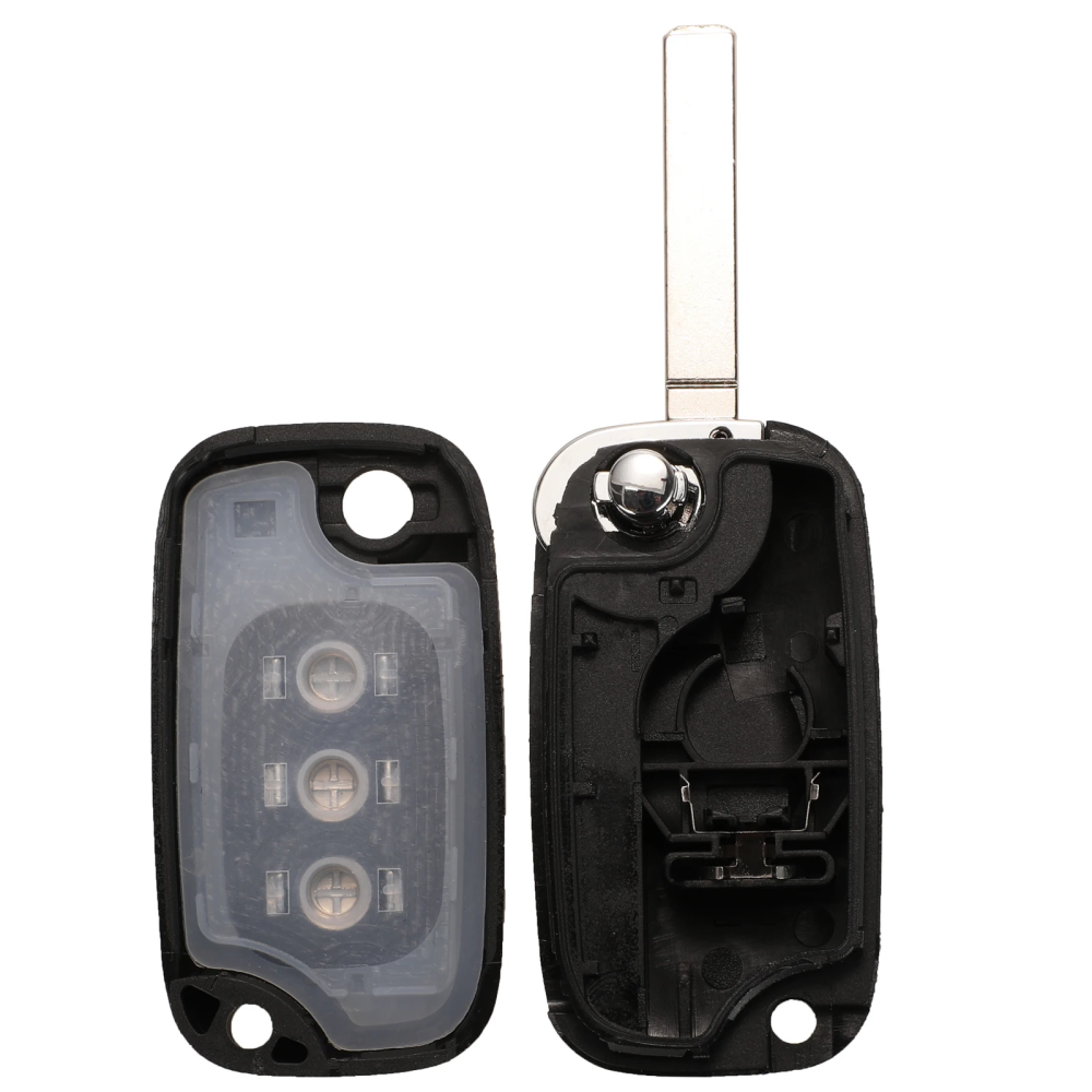 For Mercedes Benz Smart 3 Button remote key blank without logo