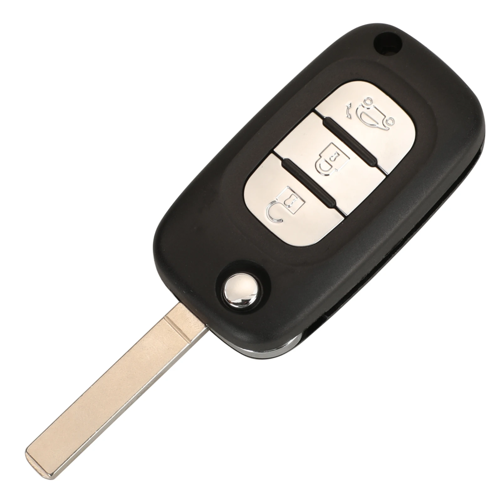 For Mercedes Benz Smart 3 Button remote key blank without logo