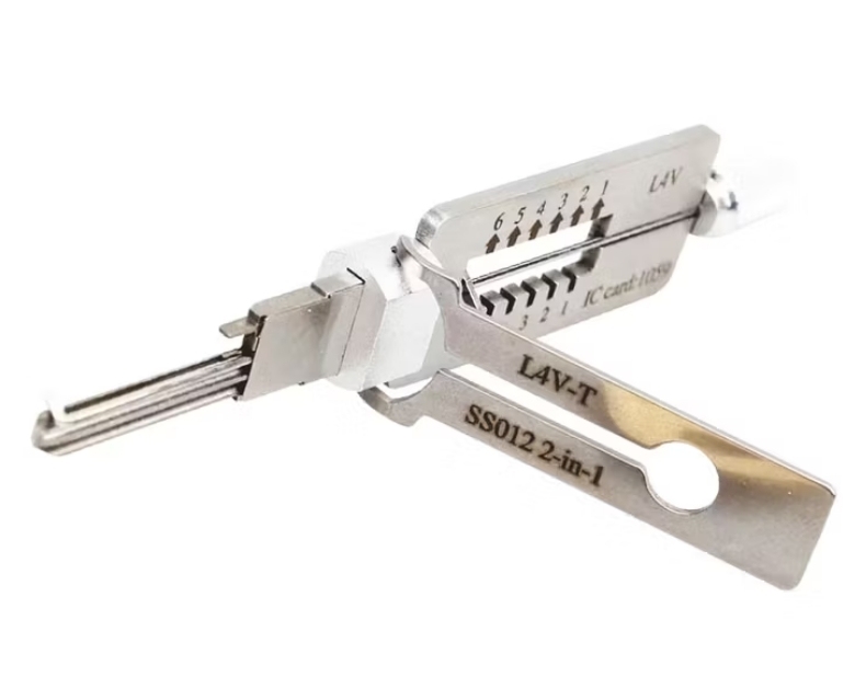 Civil Locksmith Tools 2-in-1 Tool L4V-T SS012 Suitable for Locks4Vans Door Lock