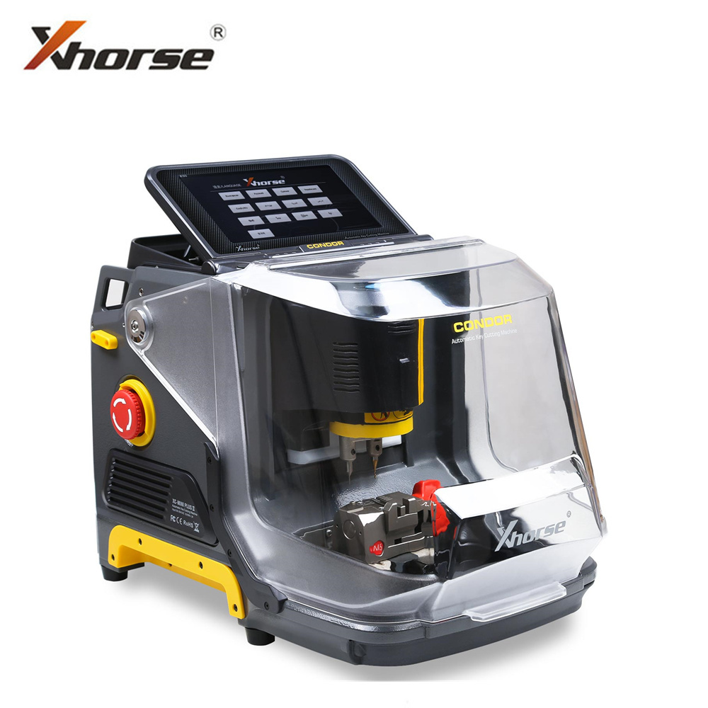 Xhorse Condor XC MINI Plus II Key Cutting Machine Support Car Motorbike Household Keys with M3 and M5 Clamps