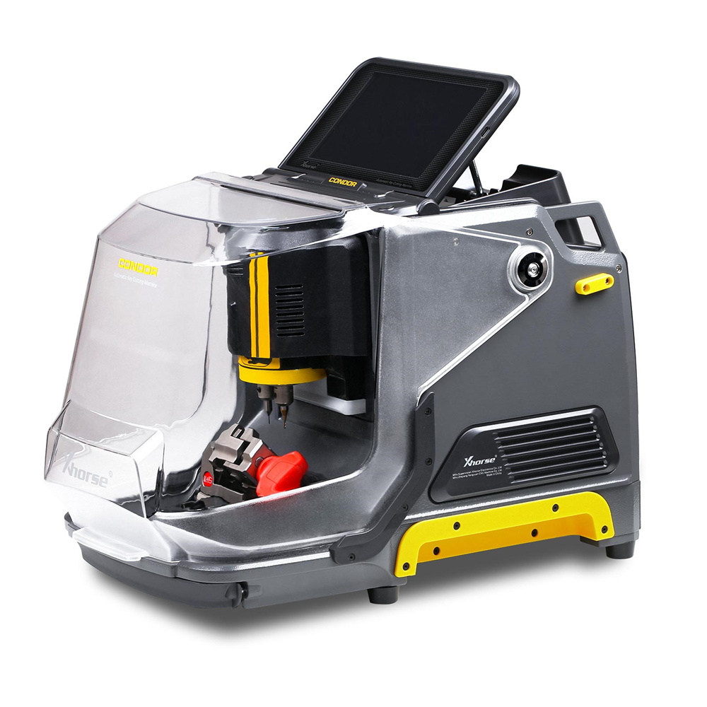 Xhorse Condor XC MINI Plus II Key Cutting Machine Support Car Motorbike Household Keys with M3 and M5 Clamps