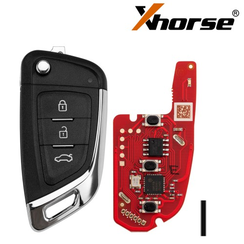 Xhorse XKKF06EN 2nd Generation Wire Remote Key Knife Style Support Wireless generate