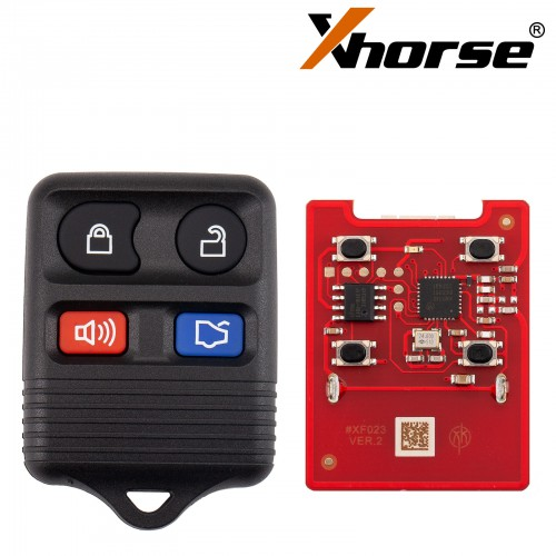 Xhorse XKFO22EN 2nd Generation Wire Remote Key for 4 Button,also supportwireless programming