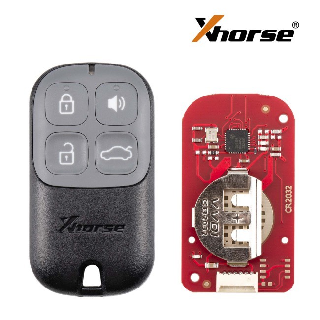 Xhorse XKXH20EN 2nd Generaton Garage RemoteKey 4 button, also supportwreless generation