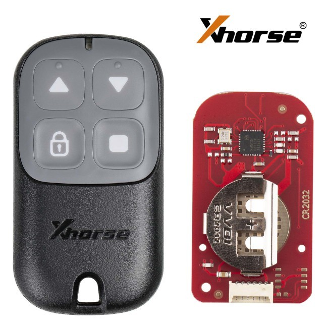 Xhorse XKXH23EN 2nd Generation Garage RemoteKey4 Butons, also supportwireless Generaton