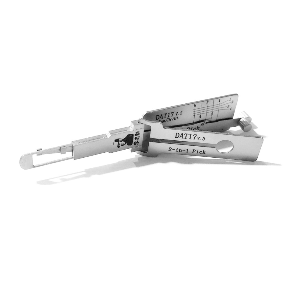 Original LISHI DAT17 V.3 2 in 1 Decoder and Pick for Subaru