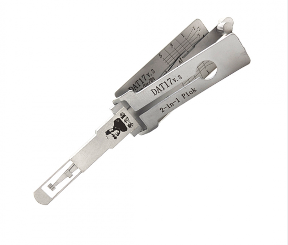 Original LISHI DAT17 V.3 2 in 1 Decoder and Pick for Subaru