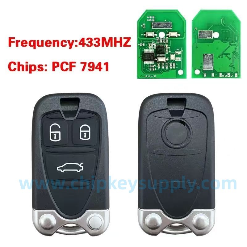 For Alfa Romeo 159 3 button remote Key 434 MHz 7941 chip