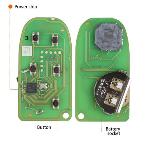 XHORSE XSJP01EN XM38 Universal Smart Key Supports 4D 8A 4A chip types