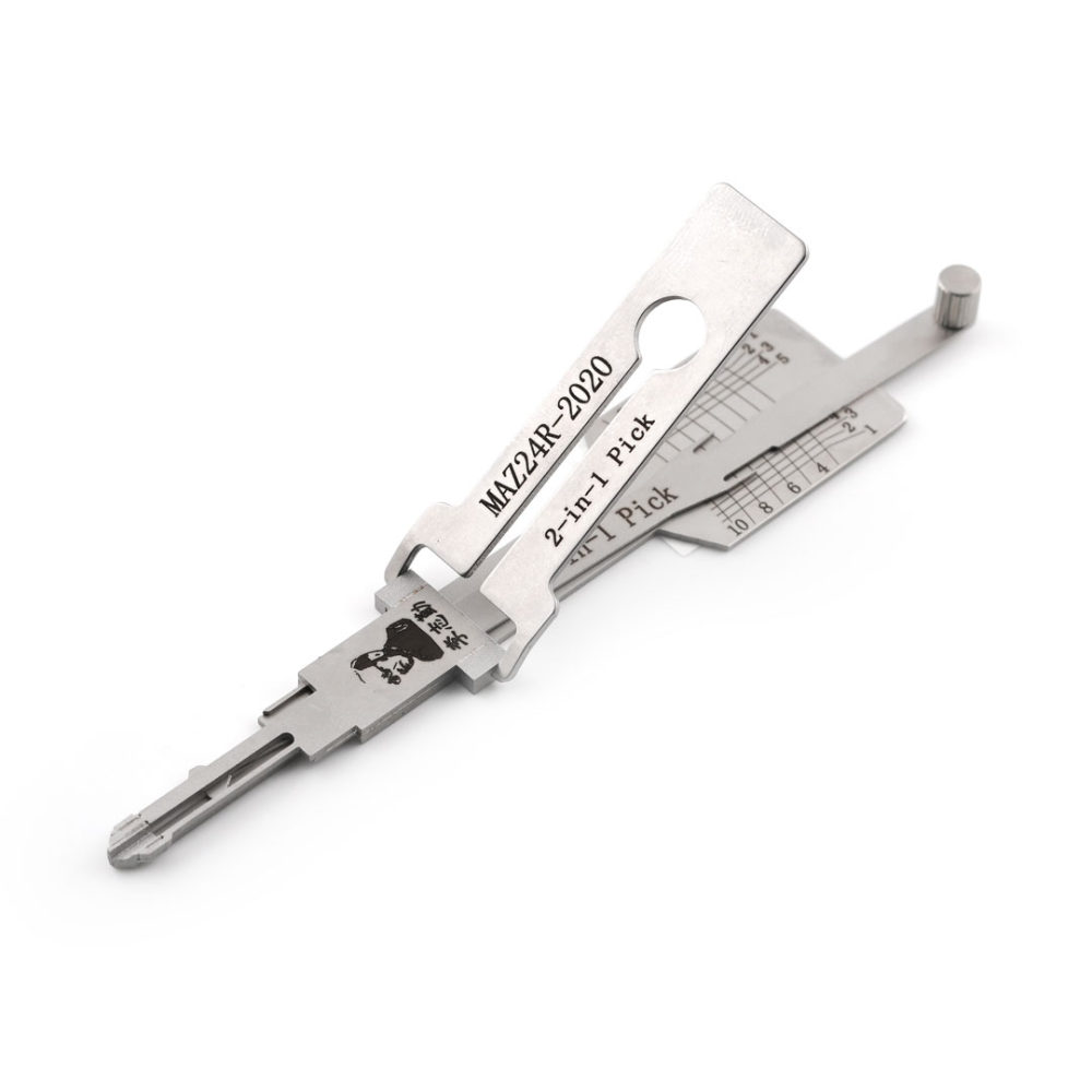 Original Lishi 2 in 1 tool Maz24R-2020 for Mazda Decoder and Pick tool