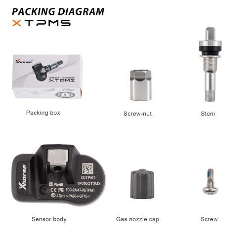 Xhorse XDTPM1EN Universal TPMS Sensor
