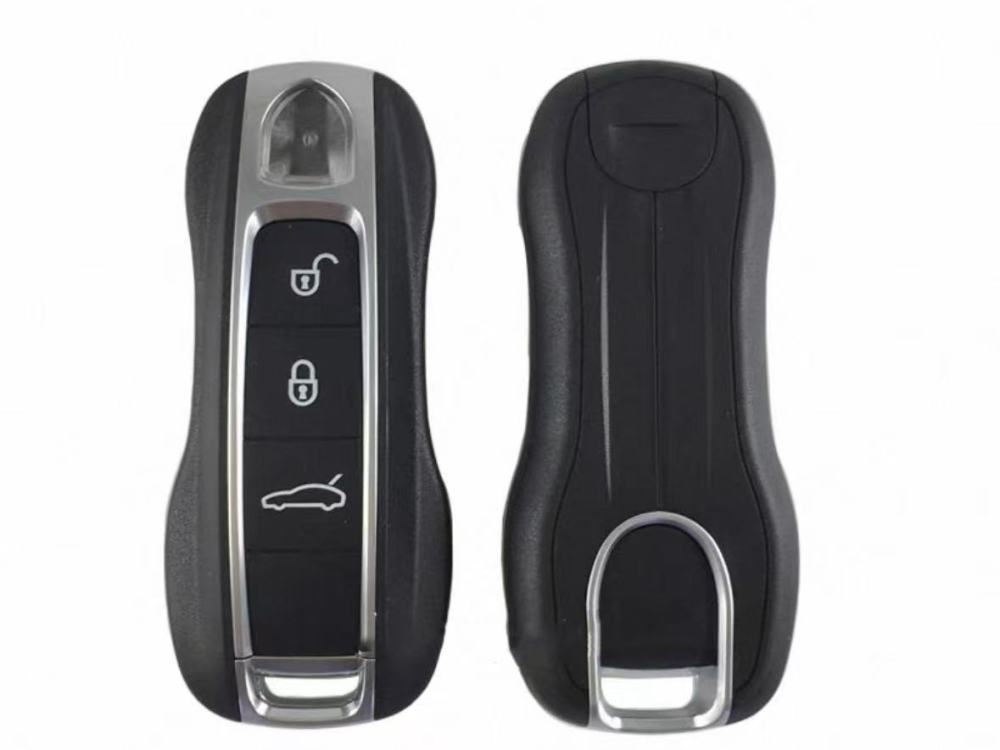 For Porsche 3 and 4  button remote key blank with emmergency key blade