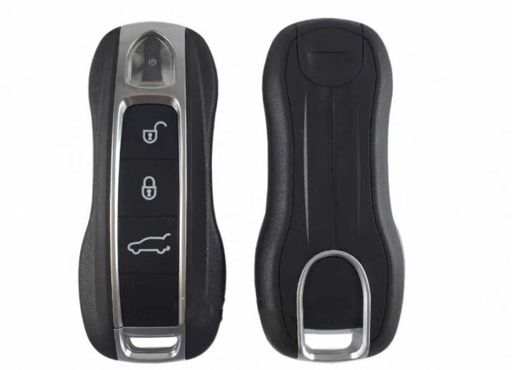 For Porsche 3 and 4  button remote key blank with emmergency key blade