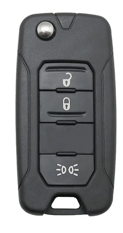 For Jeep Renegade Flip 4 Button Remote Car Key Shell