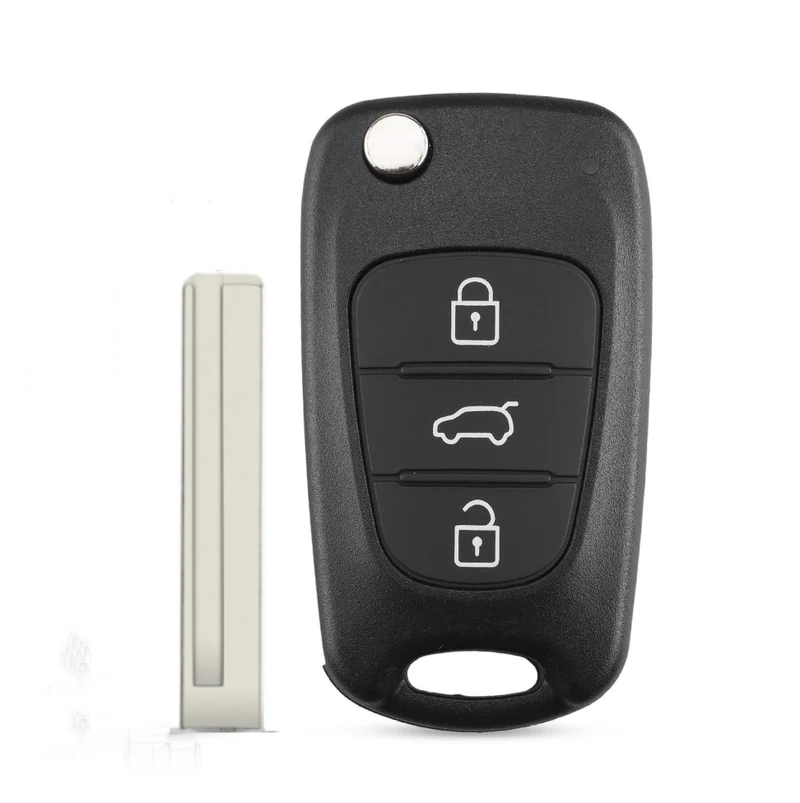 For Hyundai  I20 I30 IX35 Remote Key shell, please check key blade