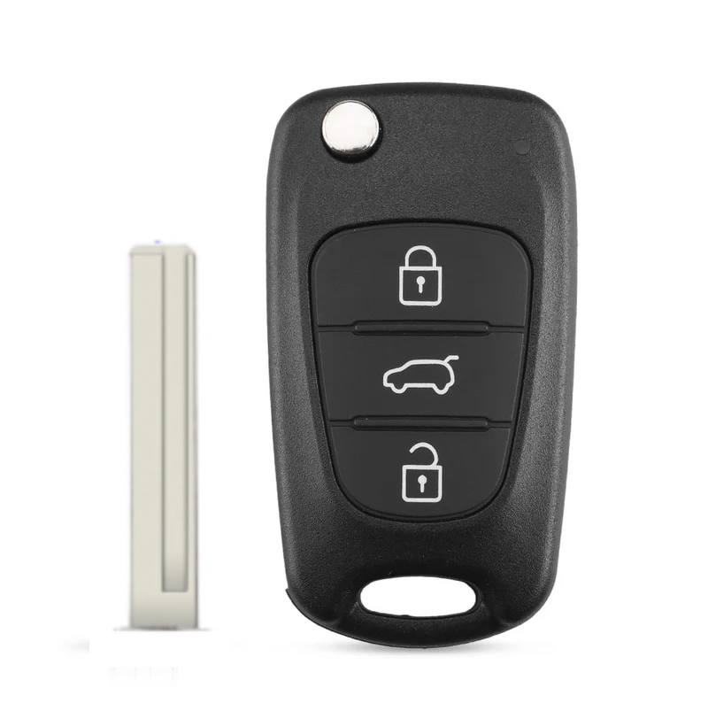 For Hyundai  I20 I30 IX35 Remote Key shell, please check key blade