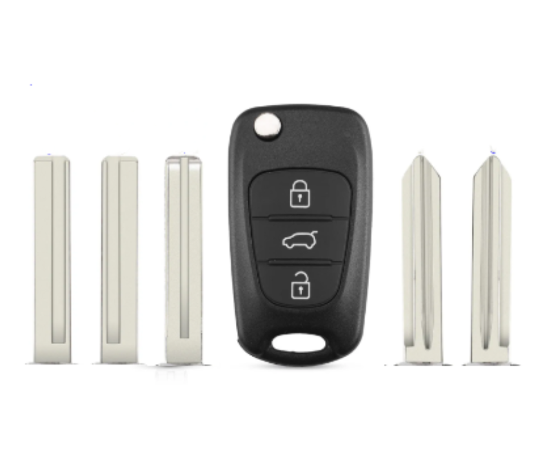 For Hyundai  I20 I30 IX35 Remote Key shell, please check key blade