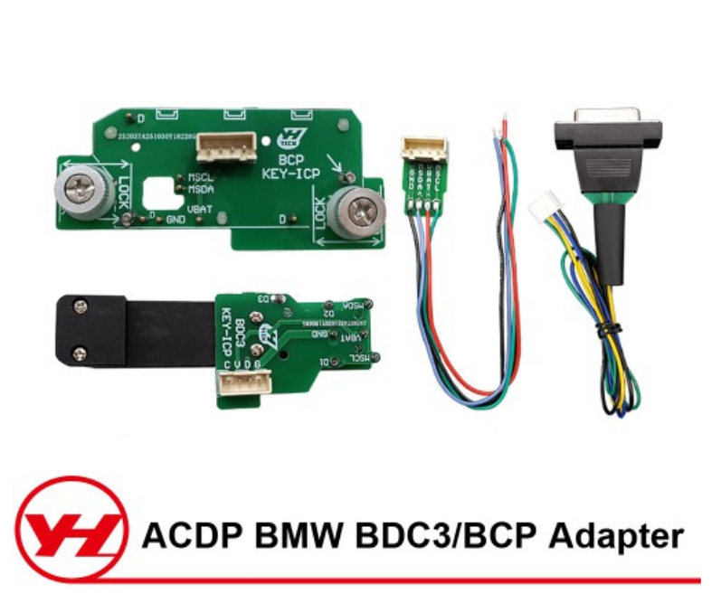 Yanhua ACDP BMW BDC3 BCP Key Copy Interface Board Kit for BMW G Chassis BDC3, BMW U Chassic BCP Key Copying Work with Module 38