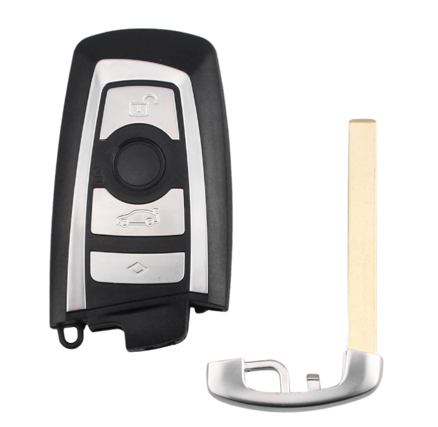 For Bmw original PCB+ aftermarket key shell Cas4  Smart remote key with 4Buttons 868MHz 5WK49861