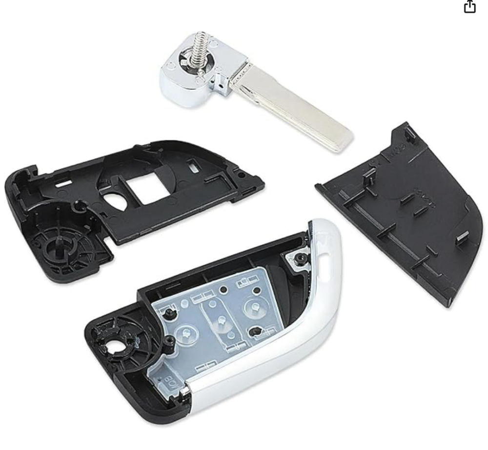 3 Buttons Modified Flip Remote Car Key Shell with HU66 or HU162T blade for MQB for Golf VII for Golf7 MK7 for Skoda for Octavia for Seat Leon for Altea