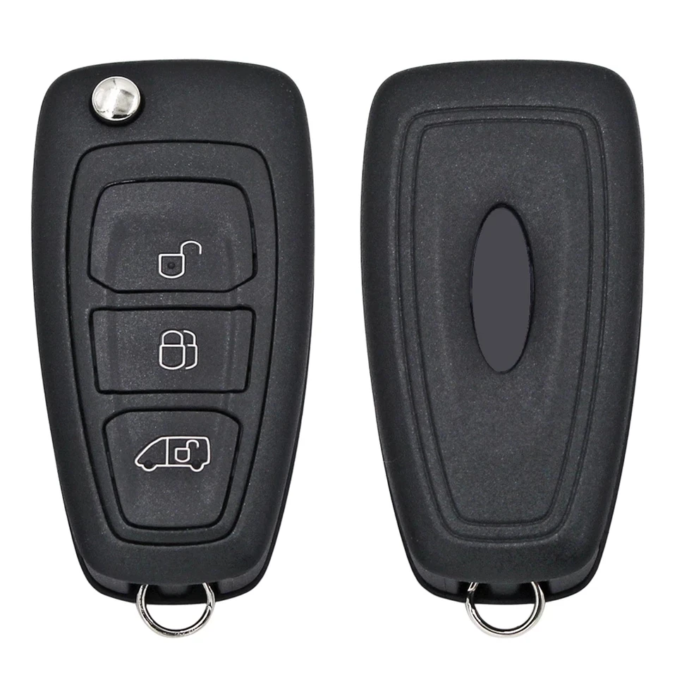 Original for Ford Transit Custom with Electronic chip 4D63 433mhz remote key FCCID BK2T-15K601-AA/ AB/ AC/AD with recharge battery