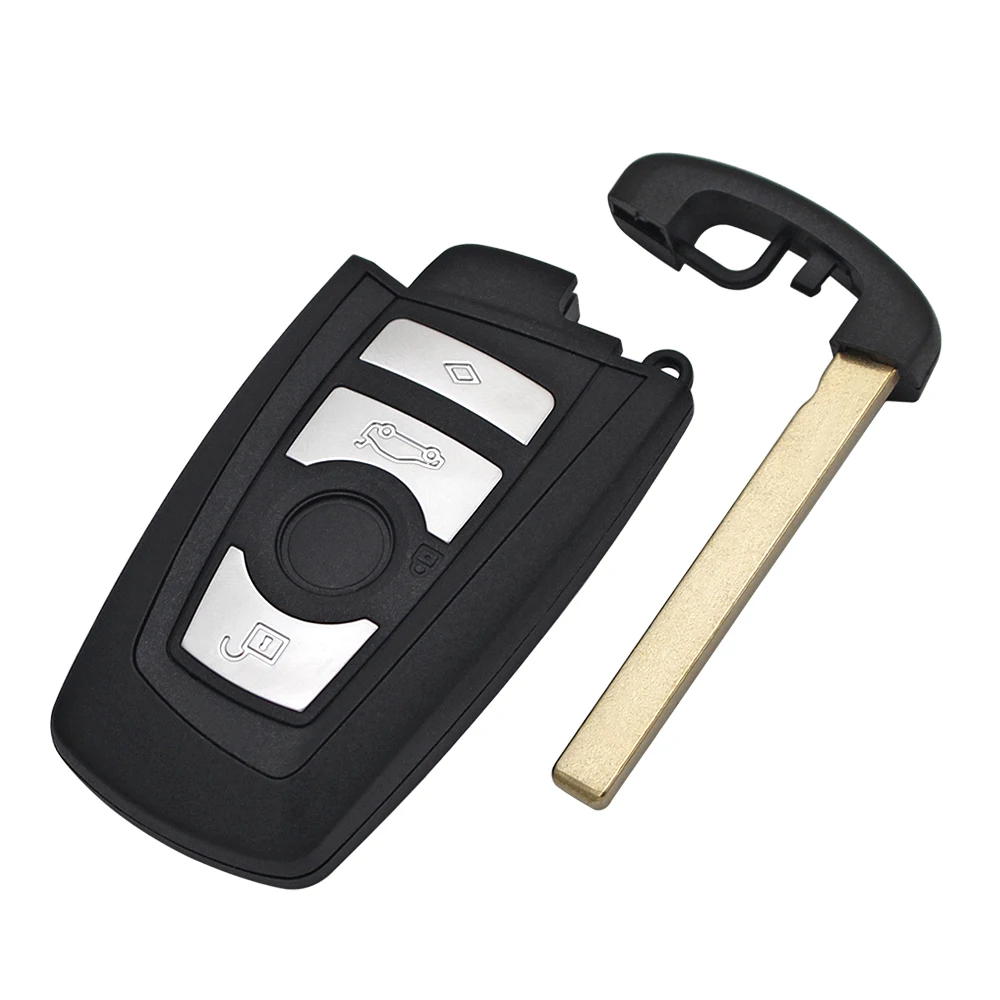 For BMW CAS4 FEM F series 3 5 7 Series 3 4 button remote key blank