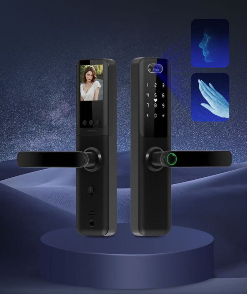 Smart Door Lock Digital Code Biometric Fingerprint Lock with WiFi Smart Life App