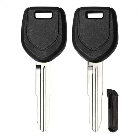 For Mitsubishi Transponder Key Shell Right blade with Chip Holder
