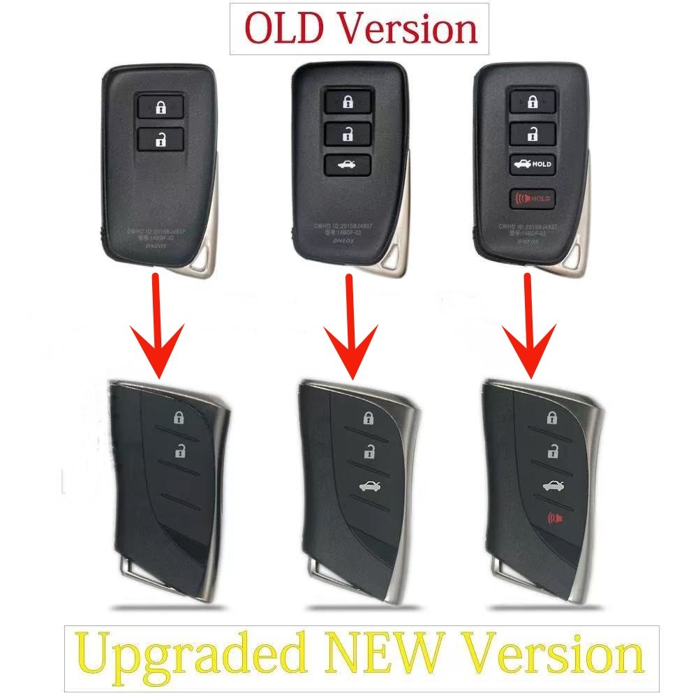 For Lexus Upgrade modified Car Key remote Shell