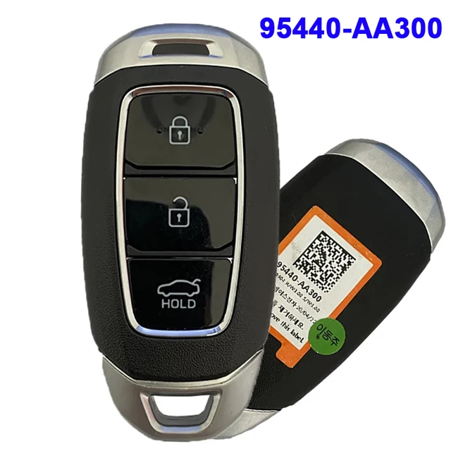 Original for Hyundai Elantra 2021 Smart Remote Key 3 Buttons 433MHz 95440-AA300